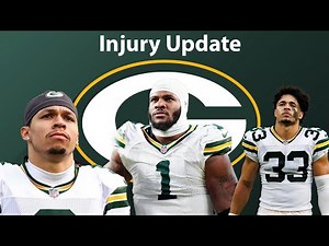 Packers Injuries Pile Up After Denver Loss | Parsons, Watson, Williams Update