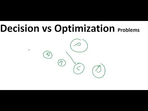 Decision Vs Optimization Problems, made in easy, theory of computation