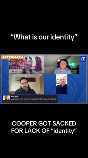 What is our “identity”? Cooper got sacked for this lack of identity… @Jamie P says we wouldn’t be in this mess if we had stuck with cooper… do you agree? #lcfc #leicester