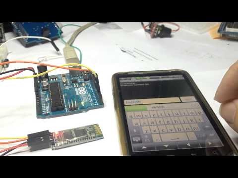 Conectando el modulo BlueTooth HC 06 y Arduino