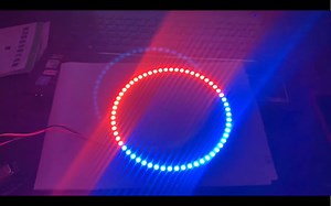 WS2812灯环, 60个灯