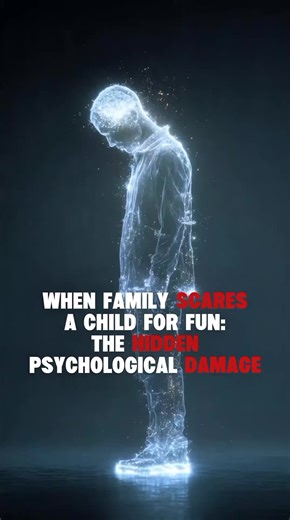 A child’s brain doesn’t process “pranks” like adults do fear gets stored as danger. ‎Safety is how kids grow strong. ‎#ChildPsychology #Parenting #TraumaAwareness #BrainScience #MentalHealth