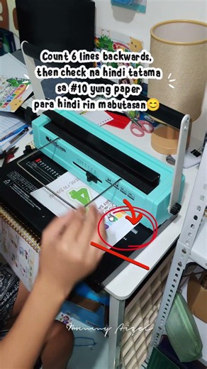 How to use wire binding machine in A5 size 😍 #printingbusiness #wirebinding #mommyaizel #tutorial