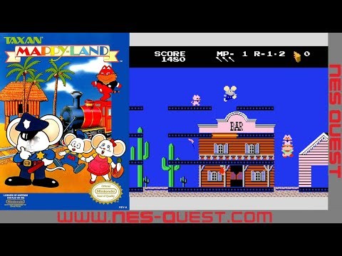 0752: Mappy-Land - NES Quest: Playing EVERY Nintendo NES Game!