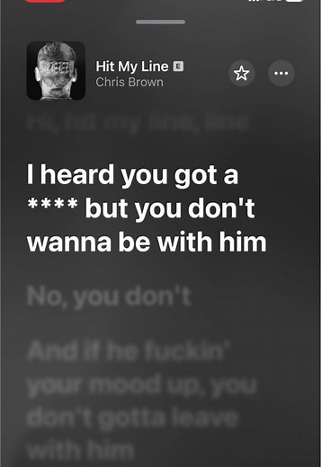 Part 411] Hit my line - Chris Brown #fyp #chrisbrown #hitmyline #lyrics #breezy