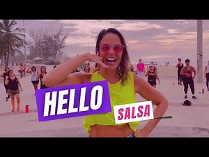 [HELLO, Mandinga SALSA VERSION] Aula de Zumba na Praia do Recreio (ZUMBA NO PONTAL)
