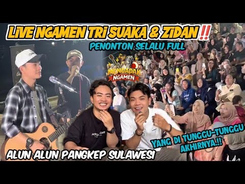 THE LIVE YOU'VE BEEN WAITING FOR IS FINALLY COMING‼️TRI SUAKA & ZIDAN BUSKING TONIGHT IN PANGKEP,...