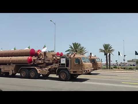 Discover S-300 PMU2 missile based on BAZ-6402 6x6 truck Algeria army parade 60 years of independence