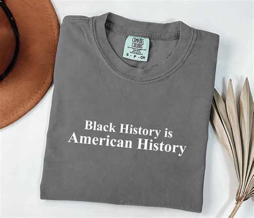 Black History is American History Shirt, Comfort Colors Black History Month Shirt, Retro Trendy Human Rights Tshirt - Etsy
