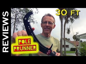30 Feet Tree Pole Pruner Review 2024 (not sponsored)