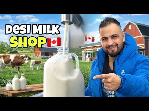 I Found A Small Milk Shop In A Canadian Village | Ramadan In Canada ❤️
