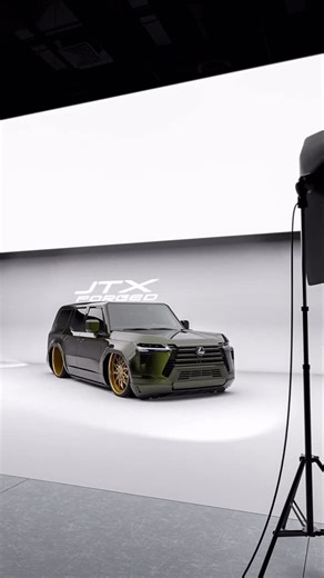 JTX Forged on Instagram: "Form > Function? 😎 Bagged Lexus GX550 Overtrail on JTX 😤 #JTXForged #LexusGX550 #Bagged"
