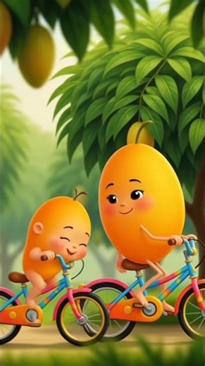 MashaAllah 🤍 Tiny Mango Baby & Mama Cycling