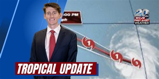 WCJB TV20 First Alert Weather Tropical Update - Friday