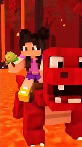 Surfing the Lava on a Cute Strider! 🔥🍄