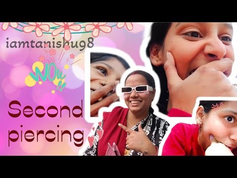 I got my second ear piercing 😢| is it painfull?|EEar piercing| vlog | Iamtanishu98 vlog