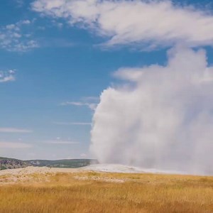 The Old Faithful Geyser never disappoints! Thanks to Brian Y. for this amazing time-lapse video. www.yellowstonecountry.org | Cody Yellowstone