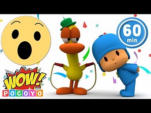 🧸 POCOYO'S GAMES! Play with Pocoyo's NEW TOYS (1 HOUR Compilation) | Pocoyo English | Cartoons