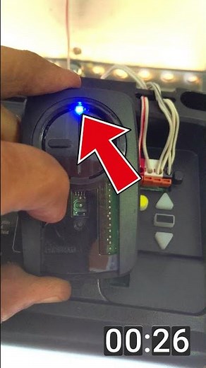 Chamberlain Garage CLICKER Remote Programming in 30 Seconds / #SHORTS