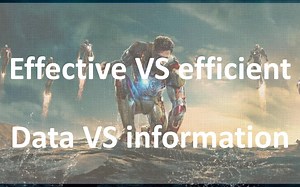 Effective 和 efficient 到底哪个是“高效”，data 和 information 为什么用法不同
