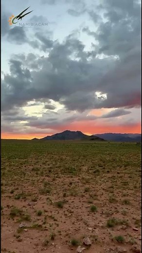 Golden Sunrise Over Rantberge | Peaceful Namib Desert Morning