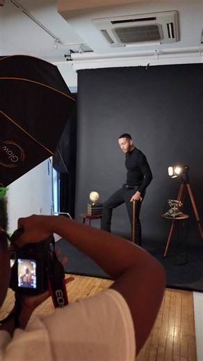 Classic Man Zara Outfit Magazine Cover Shoot