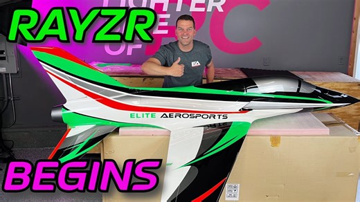 Unleashing The Power Building The Elite Aerosports RAYZR Rc Jet!