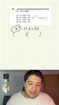 Having trouble with factoring? 😳 Check out this trick! #math