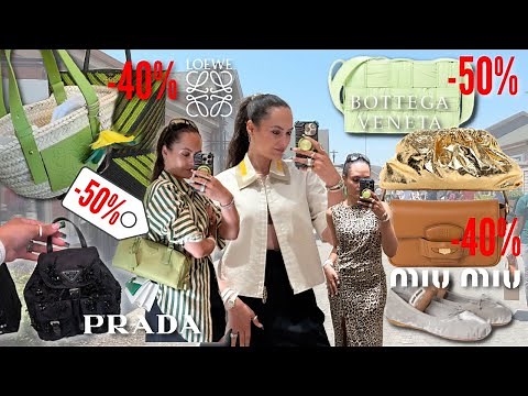 Luxury Shopping at Woodbury Common Outlet! Gucci, Fendi, Prada & MORE!