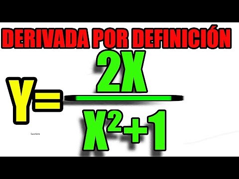 21. Derivada Por Definición de Una Fracción