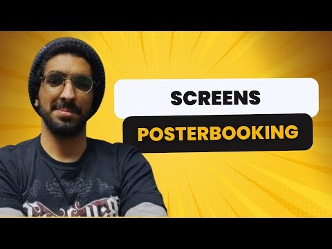 Posterbooking : Screens