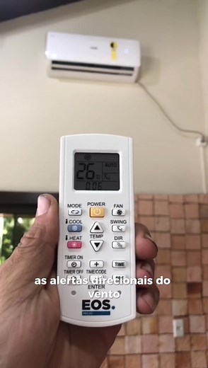 Configurando Controle Universal EOS para Ar-condicionado Elgin