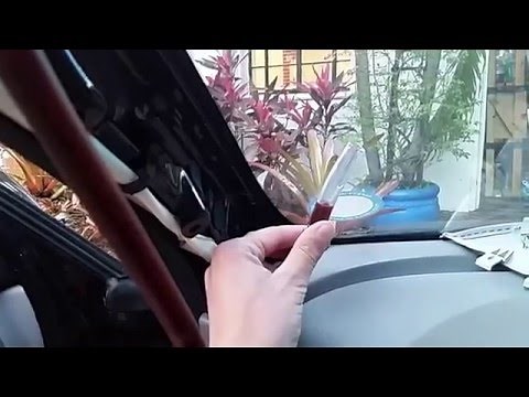 How to Fix a Leaking Sunroof Drain and Wet Floors in 2006 Volvo S40