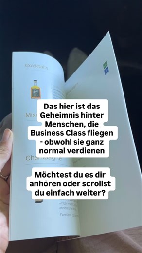 Ella Werwein✨ Travelhacking • Meilen sammeln • Reisetipps on Instagram: "Du siehst Menschen in der Business Class und fragst dich: Wie machen die das bitte?! ✈️🤔 Ich sag’s dir: OHNE Lottogewinn. OHNE Reichtum. Nur ein cleveres System, mit dem sie jeden Monat Punkte und Meilen sammeln, während sie ganz normal einkaufen, tanken oder Rechnungen bezahlen. 💳🛒 Weißt du was? Du musst dafür nicht mal fliegen, um Meilen zu bekommen – und kannst trotzdem für ein paar Hundert Euro in der Business Class