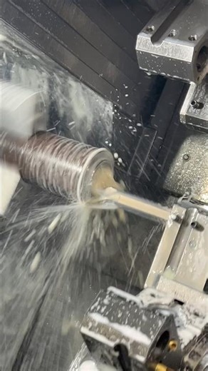 Boring or Exciting? #cnc #cncmill #machinist #lathe #engineering #machining #cnclathe #cncknowledge