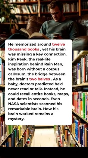The Real Rain Man Memorized 12,000 Books