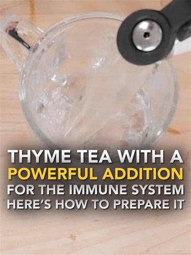 Thyme Tea With A Powerful Addition For The Immune System Here’s How To Prepare It If you’re struggling with Chronic Fatigue Syndrome, try this soothing, healing tea. Steep fresh thyme in hot water, then add a touch of raw honey for its healing properties. Once the tea cools slightly, mix in Vimergy Total Immune Blend—don’t add it to boiling water, as heat can reduce its power. This blend supports your immune system and helps calm viral activity that contributes to fatigue. I endorse Vimergy due 