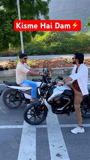 Ye Do Electric Bike m kon hai Damdar😱 Electric Bike in india #abhishekmoto #shorts