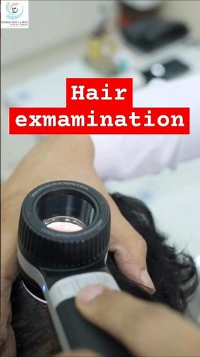 Dermatoscope for examine the skin, nails, scalp, and hair #hairextensions