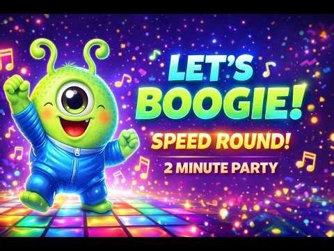 "ALIEN DANCE PARTY! 👽 Boogie-Woogie Dance Song for Kids"