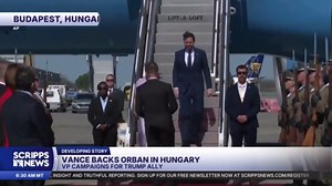 JD Vance visits Hungary to back Orban ahead of election