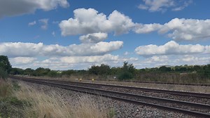 Out of office day yesterday, as we captured Freightliner Group Ltd #Class66 66418 'Patriot - In Memory of Fallen Railway Employees' working 6X73 at Shipley Gate, Langley Mill, 31/08/22. | Railcam