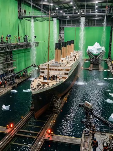 Incredible Titanic Crash Scene