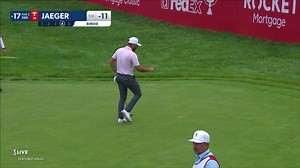 Stephan Jaeger makes birdie at Rocket Mortgage