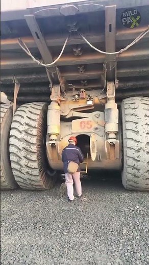 What’s Inside That Giant Hole Behind This Truck? 😱