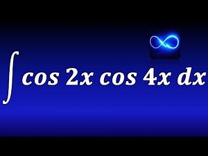 198. Integral of cos 2x by cos 4x. TRIGONOMETRIC. RESOLVED EXERCISE.