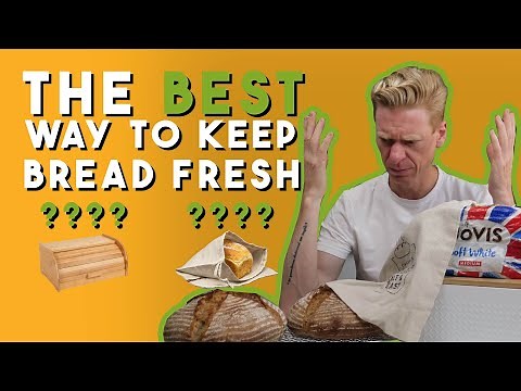 I tested 3 ways to store bread... which one is best? (bread bin, fridge & bread bag)