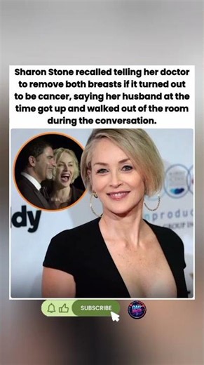💔 Sharon Stone’s Brave Health Story #shorts #sharonstone #viral