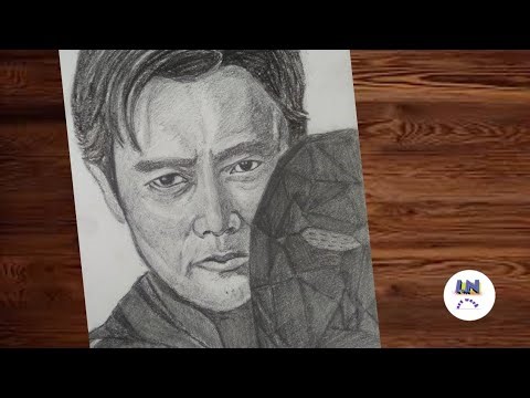 How to draw Front man from Squid Game 3| A Step by steps tutorial