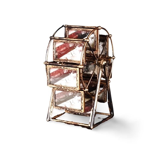 Vintage Rotating Ferris Wheel Photo Frame | Retro Tabletop Decor, 8 Frames - Etsy